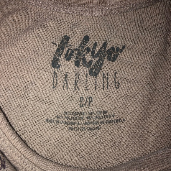 Ribcage and Floral Cutout Tanktop - Picture 3 of 3